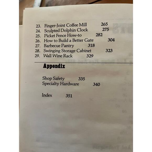 Vintage Woodworking Wisdom book by Rosario Capotosto. 1983 HC/DJ - Picture 3 of 3